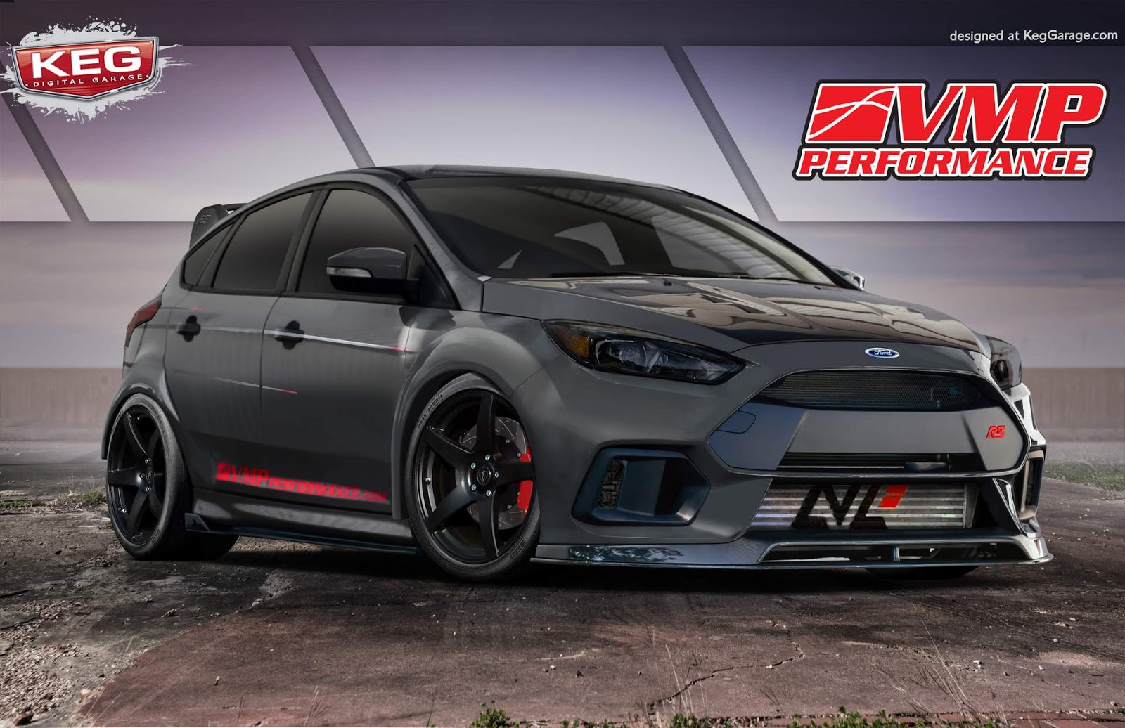 Ford Focus ST e RS são enfeitados para SEMA Show 2017