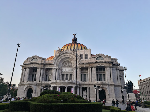 palacio de belles artes, mexico city