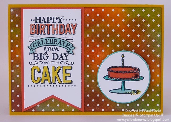 Yellowbear Stampin: Creative Inkers Sale-A-Bration Blog Hop