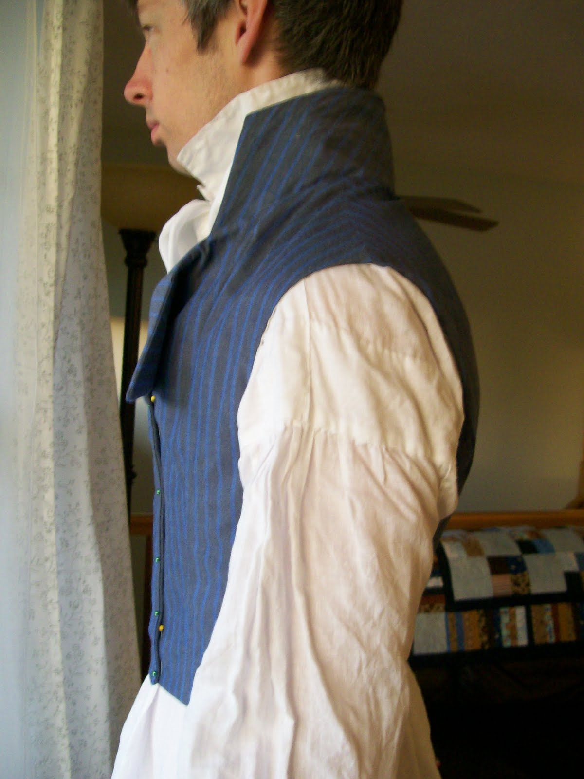 RHF Regency Men's Waistcoat Tutorial, Part 3