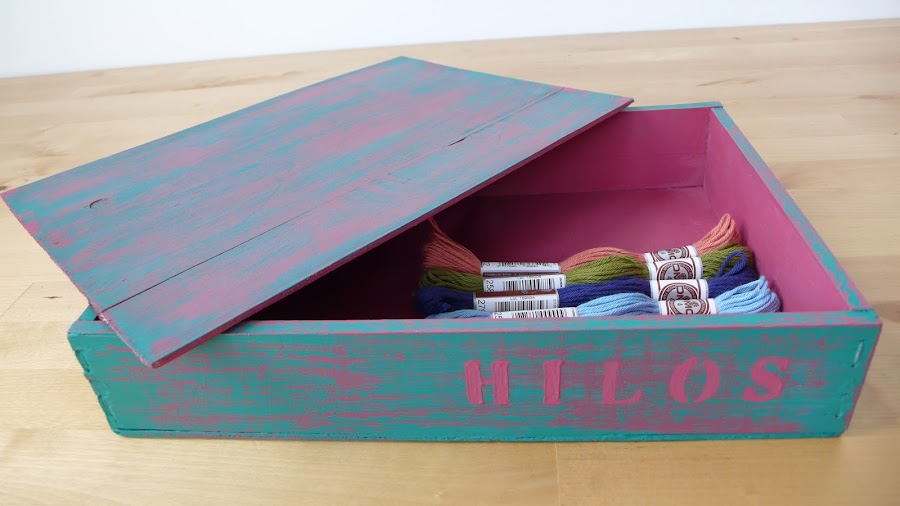 Caja-pintada-chalk-paint