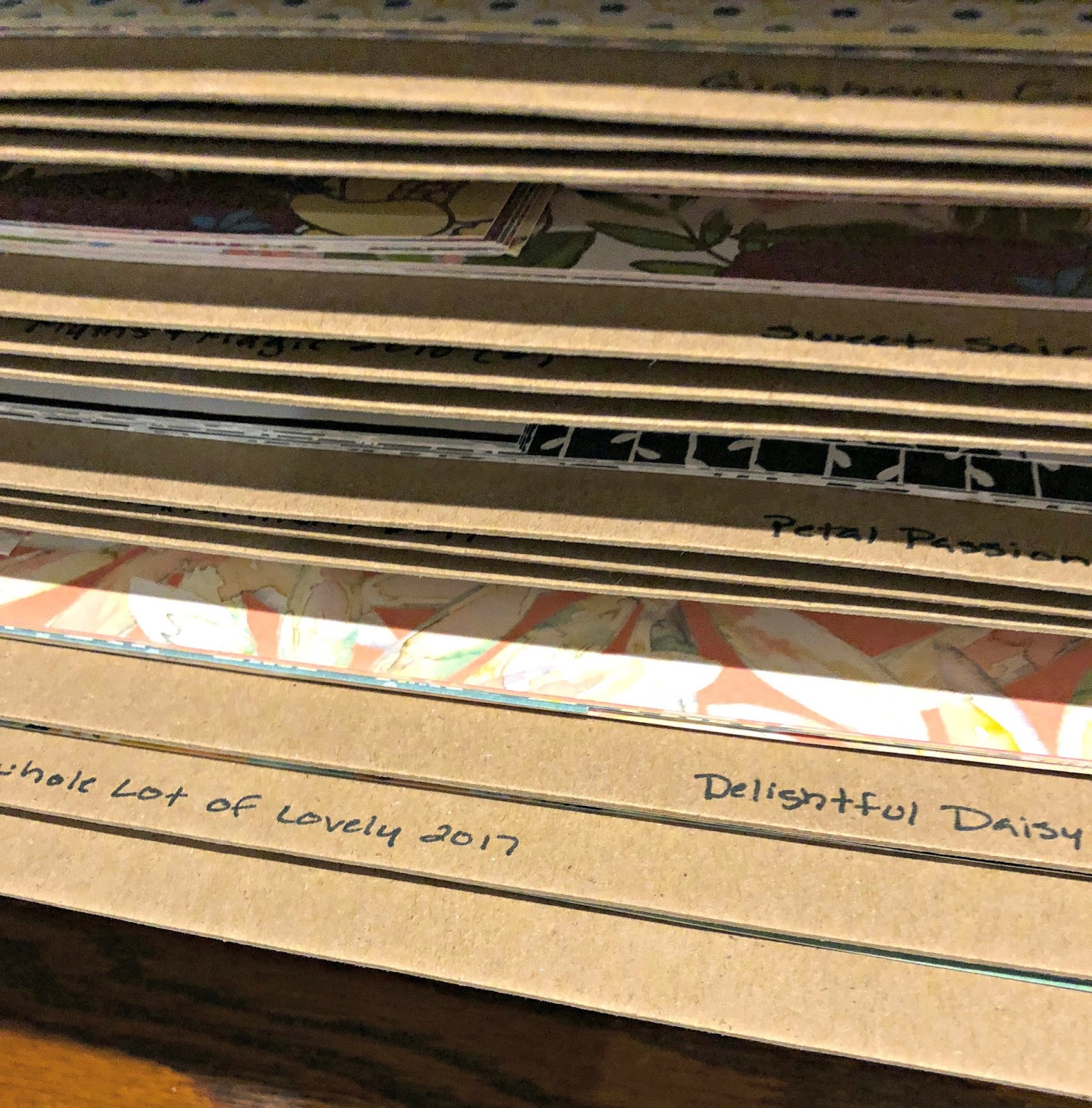 Spectrum Ink: Organizing Your Patterned Paper