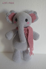 elefante amigurumi crochet ganchillo tejido amigurumi elephant animal cute kawaii