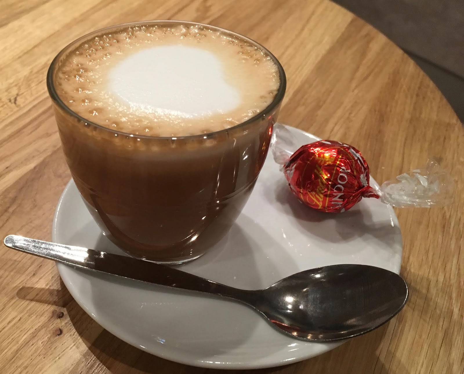 FOODSTUFF FINDS Hot Caramel Drink (Costa) By Cinabar