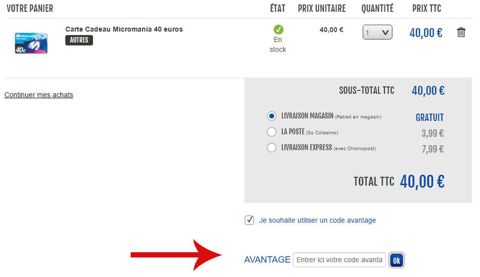 code avantage micromania France News Collections