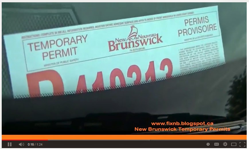 It is time to modernize Motor Vehicle Laws in New Brunswick (Canada