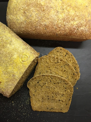 Anadama Seed Bread, cornmeal, molasses, yeast bread