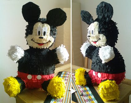 Mickey, mi primera piñata