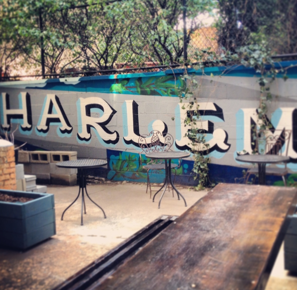 H A R L E M + B E S P O K E ☞ EAT Harlem Backyard Patio Dining