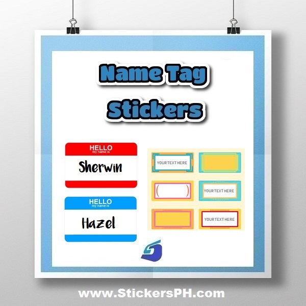 Name Tag Stickers, Identification Labels & Badges