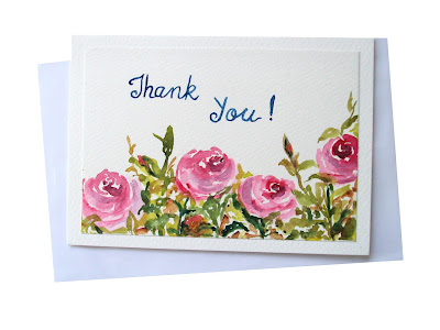 pinkroses,roseflowers,greetingcards,thankyoucards,thanks,thankyou,garden,floralart,typography,handwritten,cards,