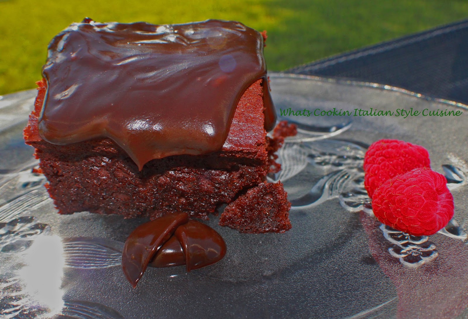 Triple Chocolate Fudge Brownies What's Cookin' Italian Style Cuisine