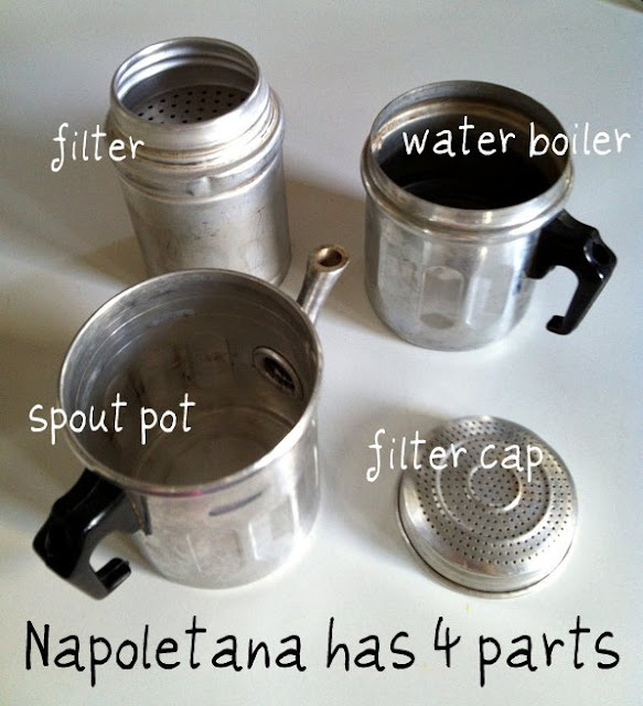 How to make coffee with a Napoletana pot