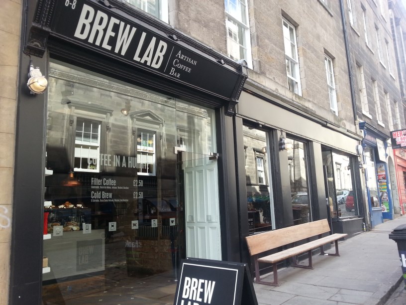 This ain't no Tardis More best coffee in Edinburgh , for those who