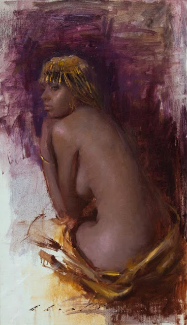 Suchitra Bhosle | Indian Figurative Painter | Woman Paintings