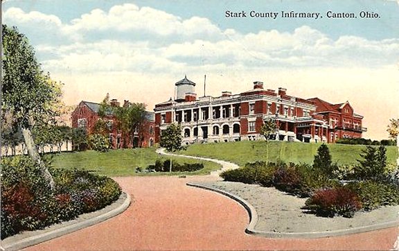 Stark County Infirmary Postcard
