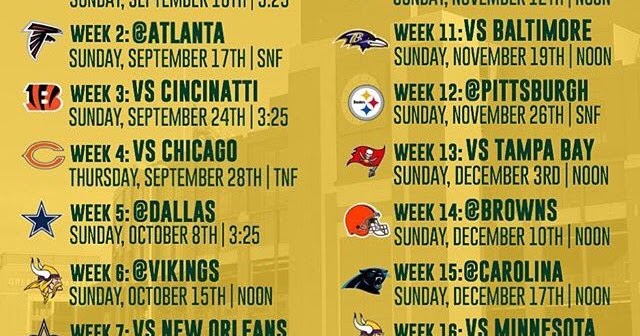 packer schedule for 2019 packer schedule for 2019