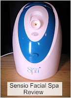 Sensio Facial Spa Unit with Review Title