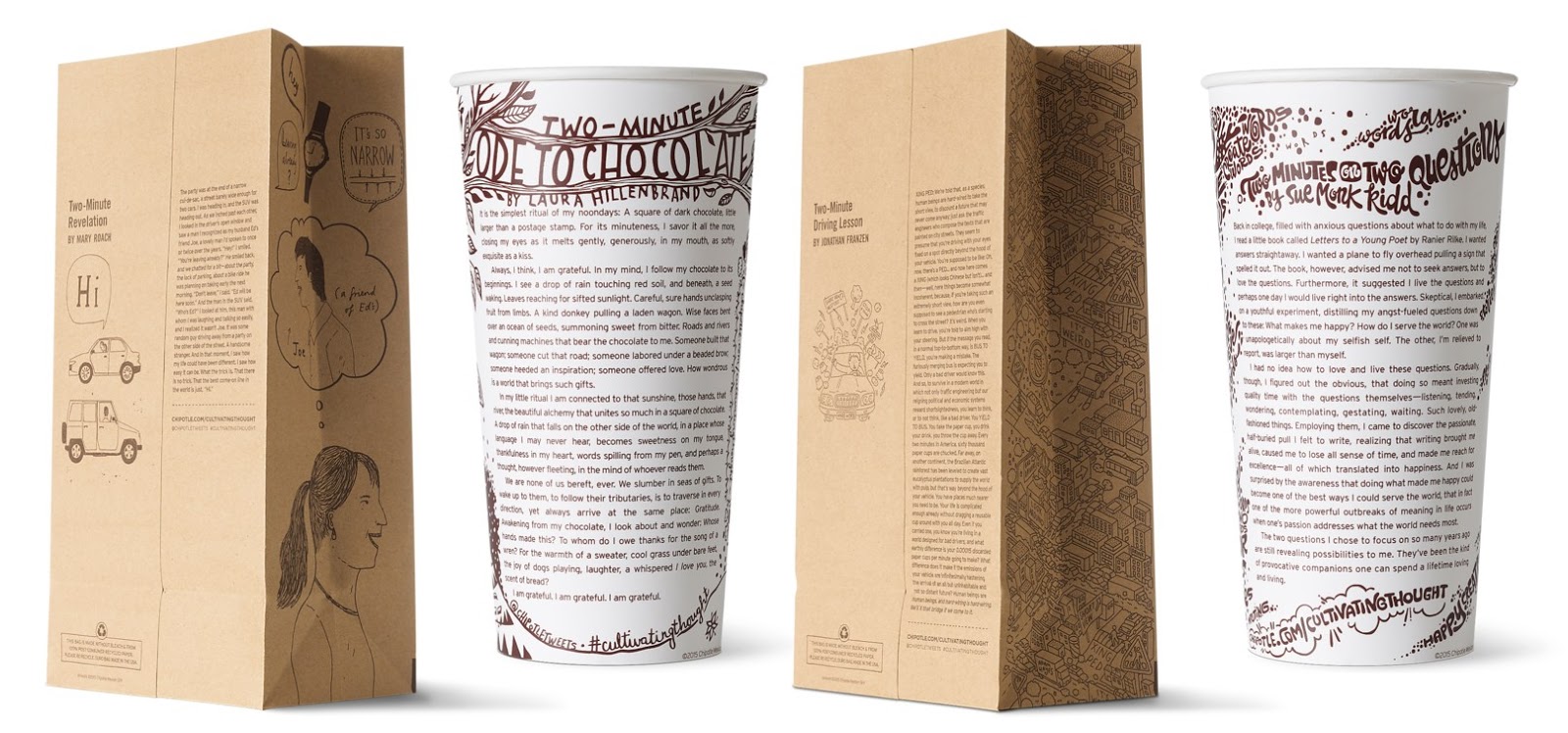 Harriet Russell Illustrated bag for Chipotle