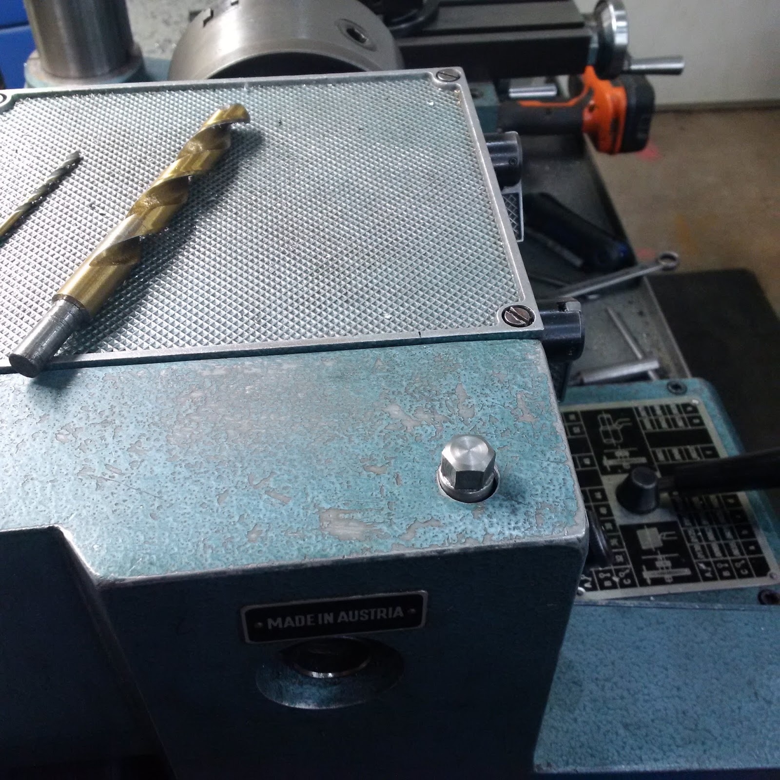 Another Day Another Project Spindle Lock For My Emco Maximat V10 Metal