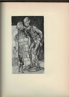 The Giant - Arthur Rackham, A.R.W.S.