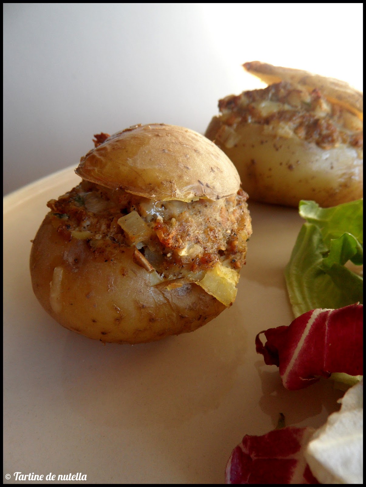 Pommes de terres farcies - haustiersos