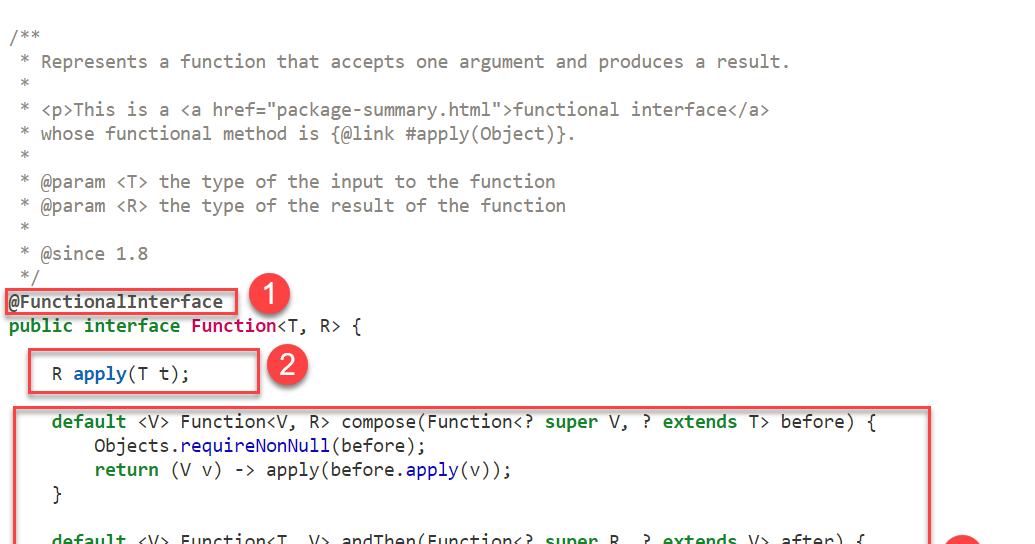 Programming for beginners: Function interface