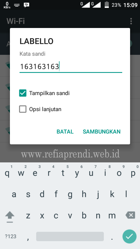 Aplikasi Bobol Password Wifi Pc