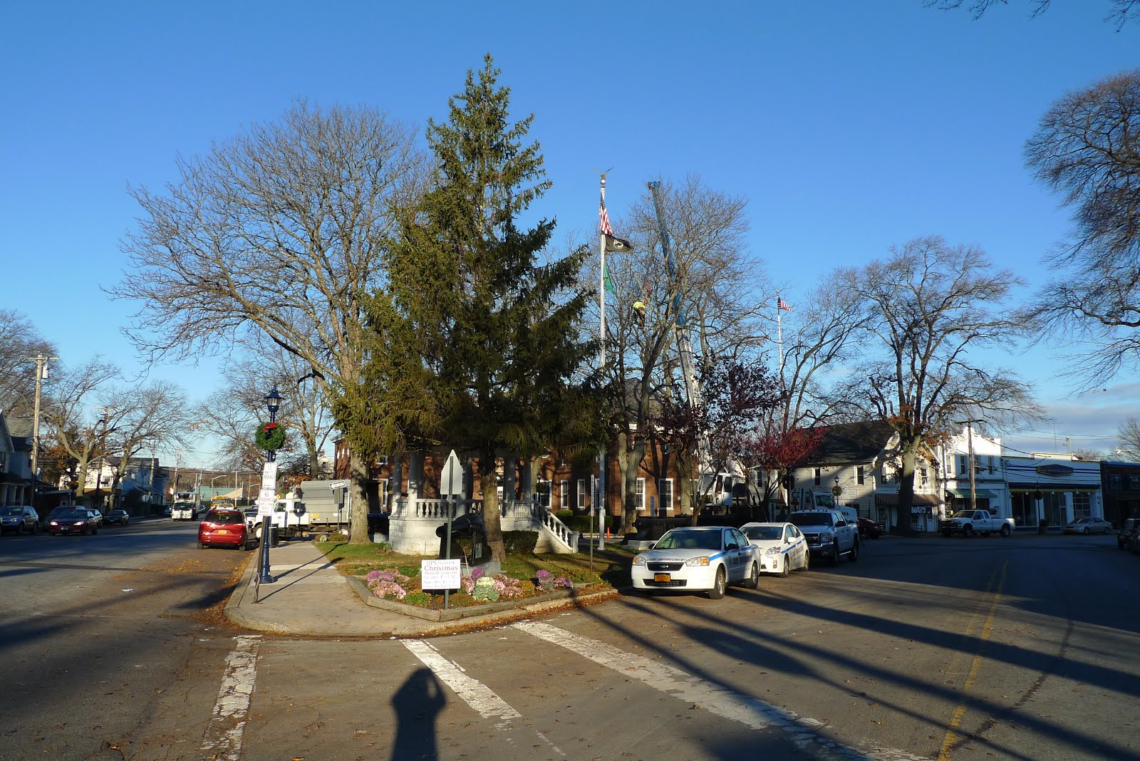 Oyster Bay Main Street News Townsend Park Renovation is Underway in