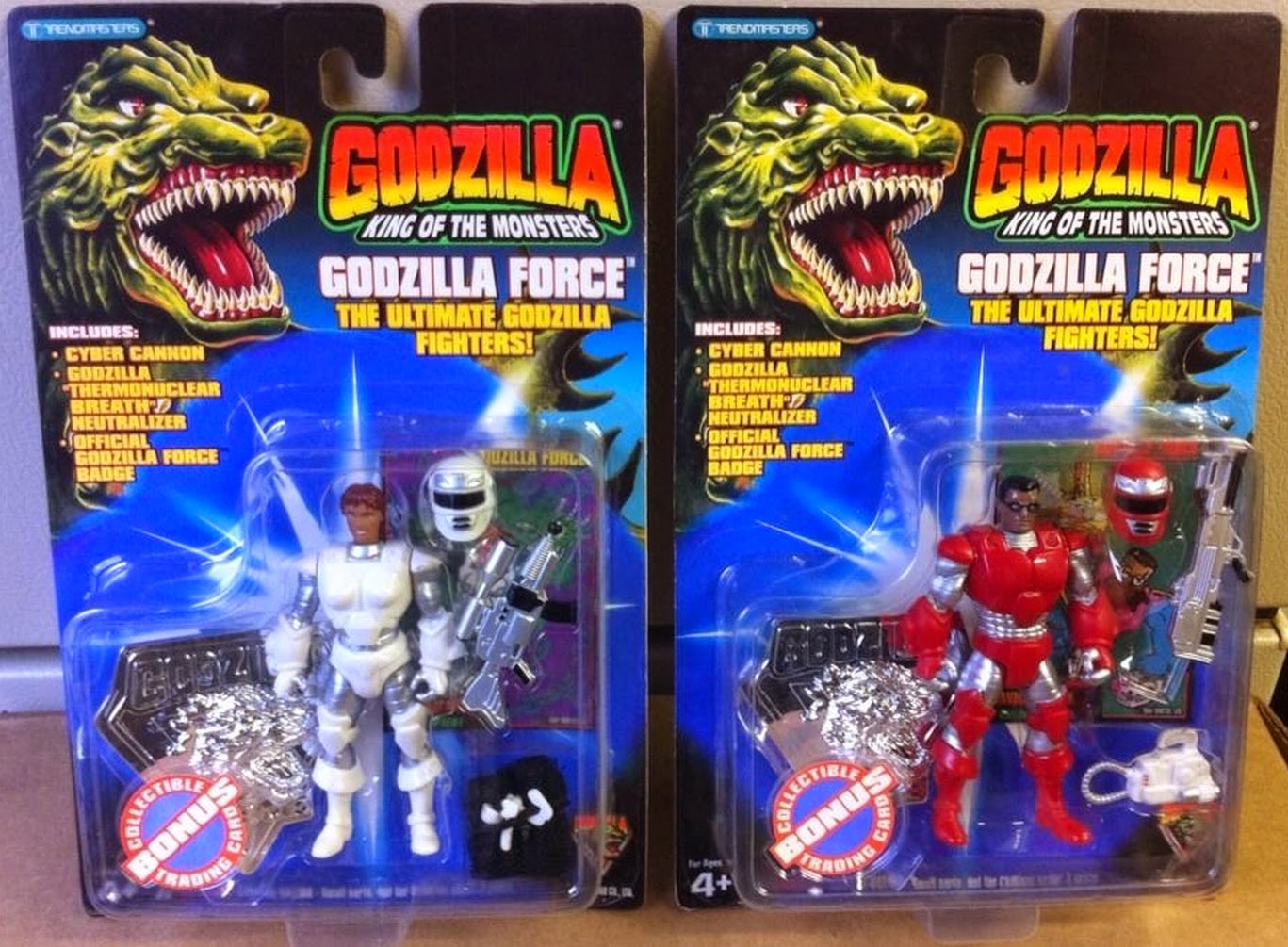 godzilla force figures