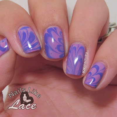 NailsLikeLace: Invisible Water Marble