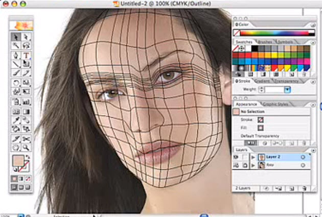 how to create mesh vector in in adobe illustrator drawing and graphics illustrator tutorials for beginners