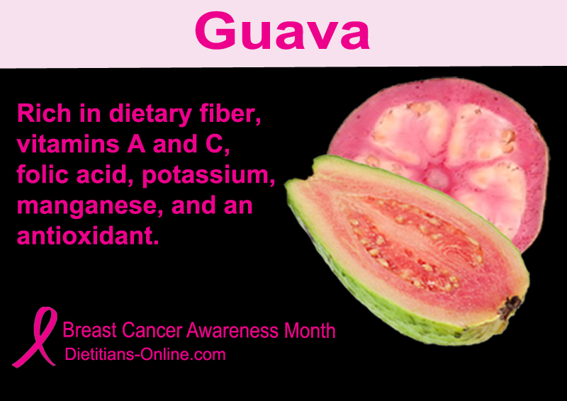 Fruits and Vegetables World Guava rich in dietary fiber