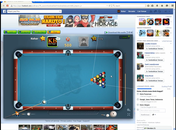 Pool live me. Pool live pro.