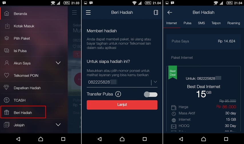 Cara Transfer Kuota Data Internet Telkomsel As Dan Simpati Menit Info