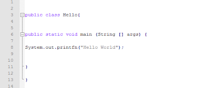 Error HelloWorld.java code