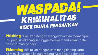 Waspadai Kriminalitas Siber Dunia Perbankan