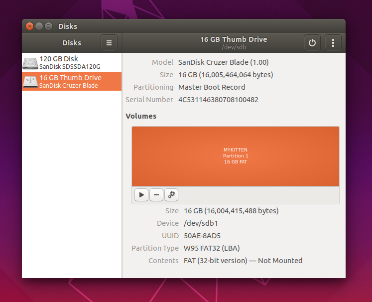 How Format A Drive Ubuntu Utility