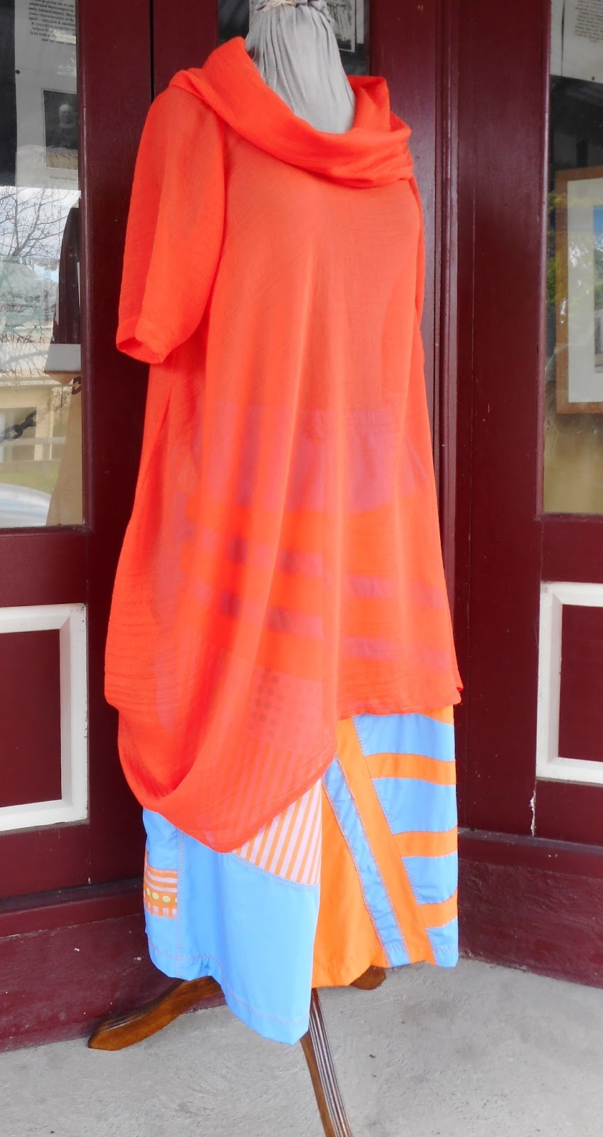 crop top dress simple