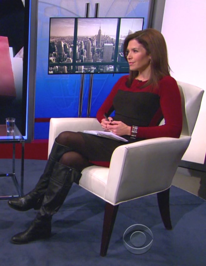 The Appreciation Of Booted News Women Blog Absolutely Breathtaking Look From Cbs News Meg Oliver