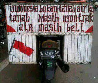 Ngakak! Tulisan Publik Ini Konyol Banget!