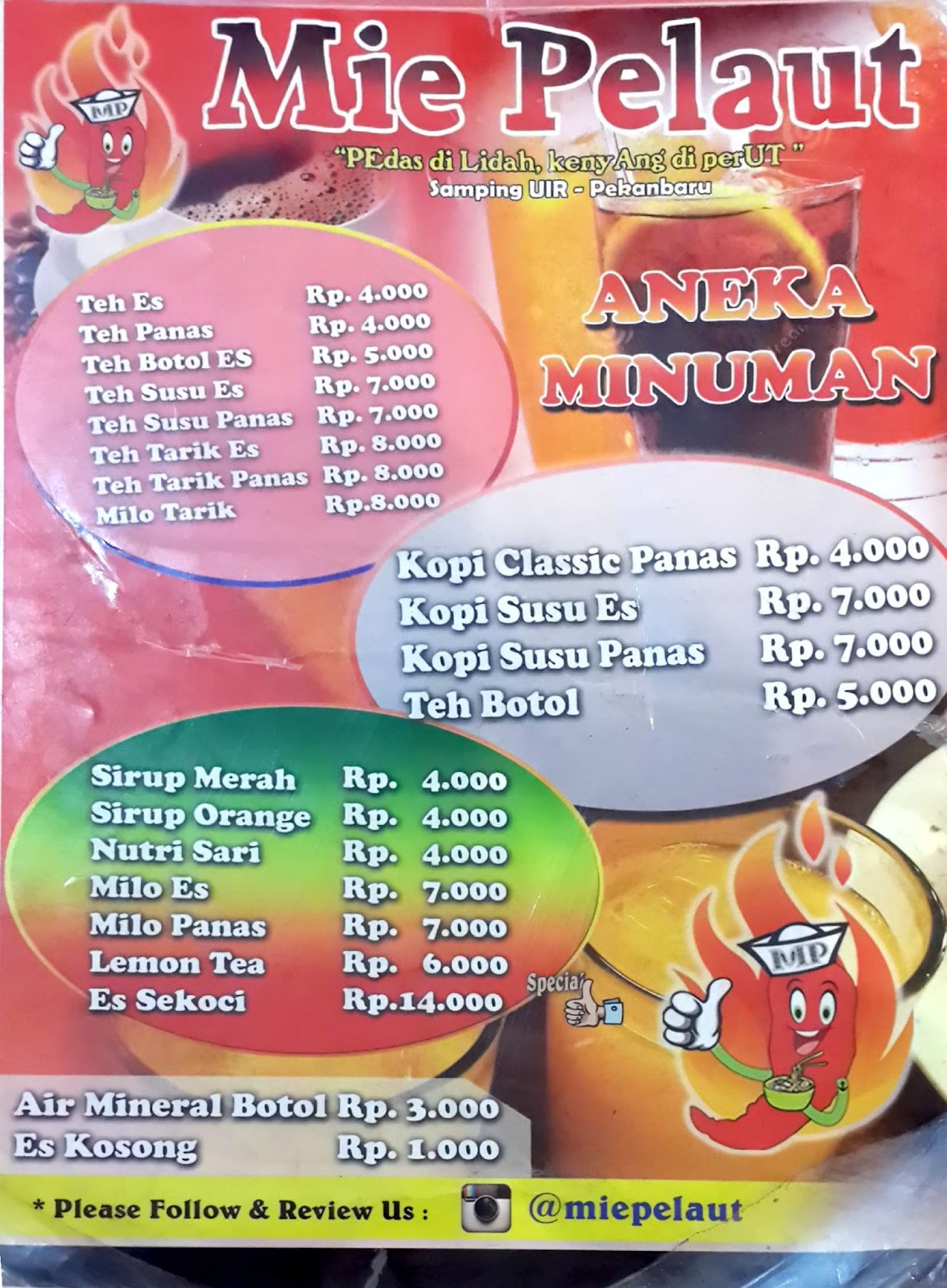 Asiknya Berbagi PKU TempatMakanPekanbaru Mie Pelaut Mie Paling