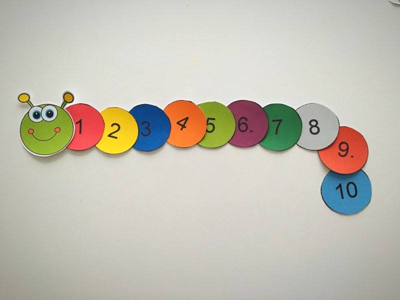 Zagadkowa Gasienica Kreatywne Zabawy Matematyczne Dla Dzieci