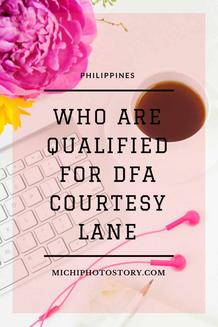 Michi Photostory How to Set a DFA Passport Appointment Online