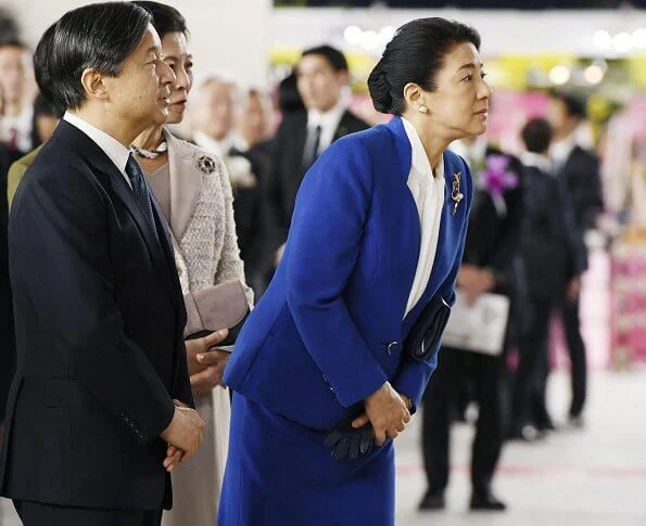 Emperor Naruhito, Empress Masako, Princess Takamado and Noriko Senge