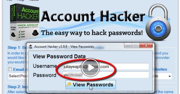 serial key account hacker v3.9.9