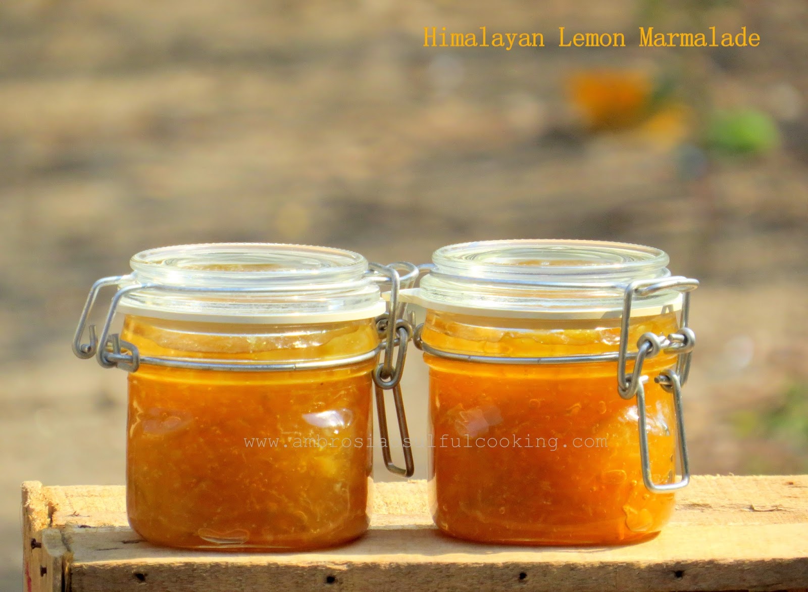 Lemon Marmalade Himalayan Lemon Marmalade Ambrosia