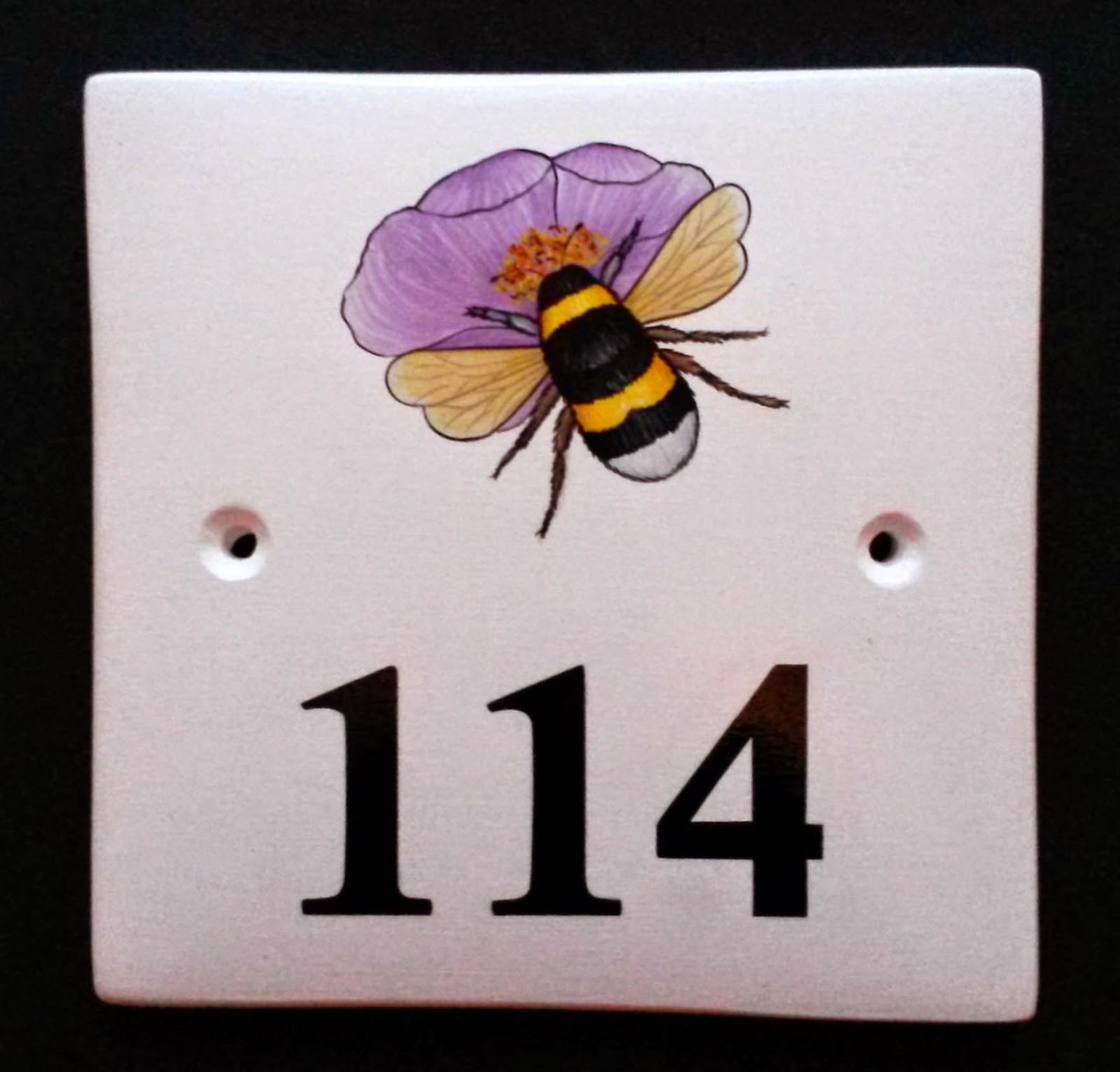 Hand Painted House Signs by Ceramic Art Hand Painted Ceramic House