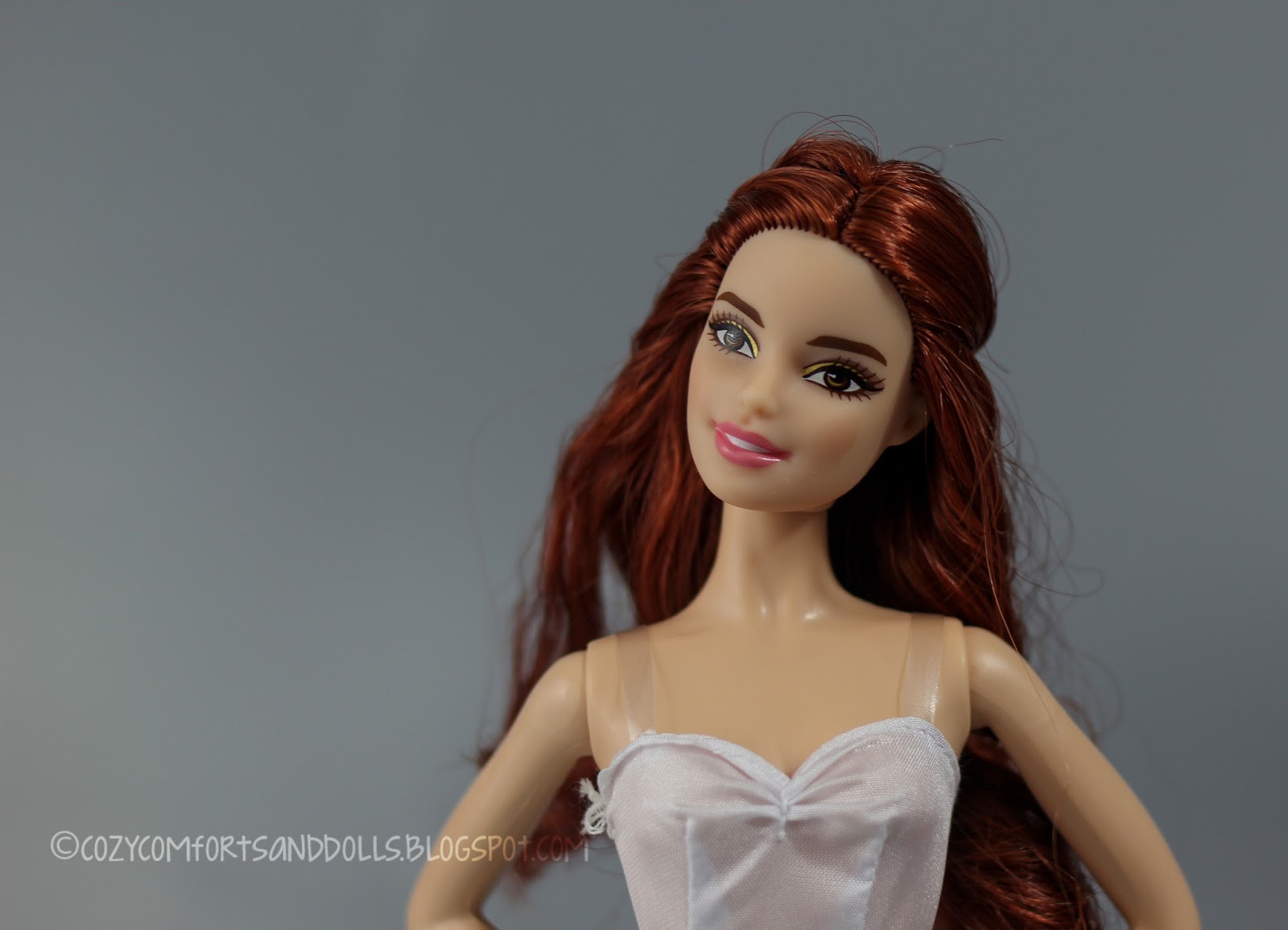Cozy Comforts and Dolls Holiday Barbie 2016 Auburn Hair Kmart Exclusive