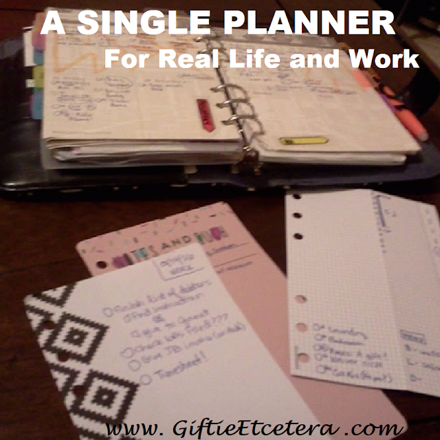 How to Use a Planner for Work and Real Life Giftie Etcetera How to